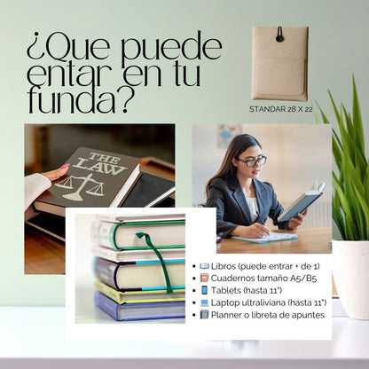 FUNDA PARA LIBRO - BLACK CAT