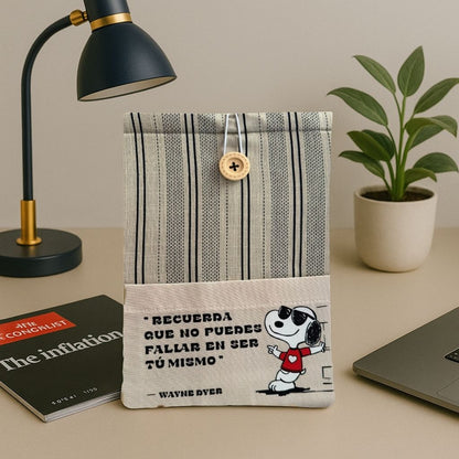FUNDA DE LIBRO- SNNOPY