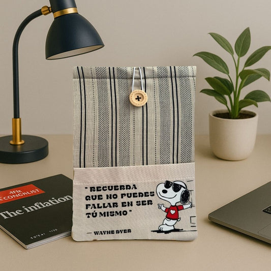 FUNDA DE LIBRO- SNNOPY